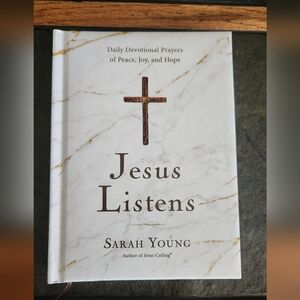 **Free W/Purchase** Jesus Listens By Sarah Young 365 Devotional